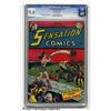 Image 1 : Sensation Comics #70 Double Cover (DC, 1947) CGC NM 9 Sensation Comics #70 Double Cover (DC, 1947) C