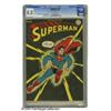 Image 1 : Superman #32 (DC, 1945) CGC VF+ 8.5 White pages. Wa Superman #32 (DC, 1945) CGC VF+ 8.5 White pages.