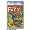 Image 1 : Miss Fury #1 (Timely, 1942) CGC FN/VF 7.0 Off-white p Miss Fury #1 (Timely, 1942) CGC FN/VF 7.0 Off-