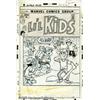 Image 1 : Stan Goldberg - Li'l Kids #7 Cover Original Art (Marv Stan Goldberg - Li'l Kids #7 Cover Original Ar