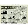 Image 1 : Chester Gould - Dick Tracy Sunday Comic Strip Origina Chester Gould - Dick Tracy Sunday Comic Strip 