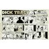 Image 1 : Chester Gould - Dick Tracy Sunday Comic Strip Origina Chester Gould - Dick Tracy Sunday Comic Strip 