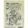 Image 1 : Jack Kirby and Joe Simon - Bulls Eye #4 Cover Origina Jack Kirby and Joe Simon - Bulls Eye #4 Cover 