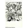 Image 1 : Jim Lee - WildC.A.T.S Trading Card Original Art (Imag Jim Lee - WildC.A.T.S Trading Card Original Ar