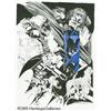 Image 1 : Frank McLaughlin - Batman vs. Predator Illustration O Frank McLaughlin - Batman vs. Predator Illustr