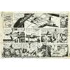 Image 1 : Frank Robbins - Johnny Hazard Sunday Comic Strip Orig Frank Robbins - Johnny Hazard Sunday Comic Str