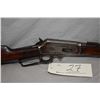 Image 2 : Marlin Model 1893 .32 H.P.S. Cal Lever Action Saddle Ring Carbine w/ 20" bbl [ traces of fading blue