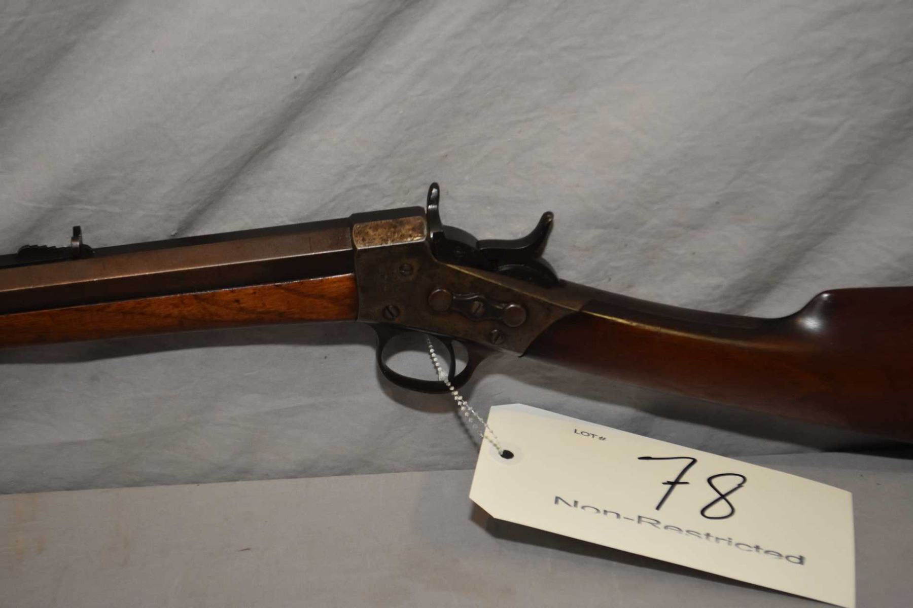 Remington Model 2 Sporting .38 Rimfire Cal Single Shot Rolling Block ...