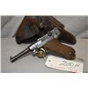 Image 2 : Prohib 12 - 6 Luger ( Erfurt Dated 1917 ) P08 .9 MM Luger Cal 8 Shot Semi Auto Pistol w/ 102 mm bbl 