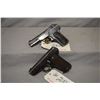 Image 2 : Lot of Two Prohib 12 - 6 Firearms : Anzanza Y Arrizabalaga Model 1916 .32 Auto Cal 9 Shot Semi Auto 