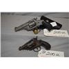 Image 2 : Lot of Two Prohib 12 - 6 Handguns : Unknown Model Bulldog Type .32 Cal 5 Shot Revolver w/ 51 mm bbl 