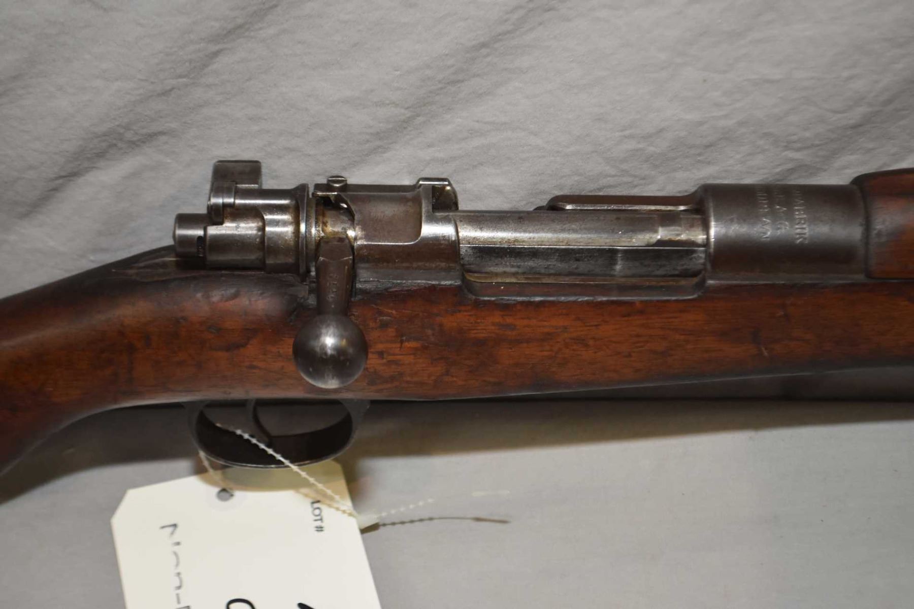 German Mauser Model 1907 7 MM Mauser Cal Full Wood Military Bolt german-mauser-model-1907-7-mm-mauser-cal-full-wood-military-bolt