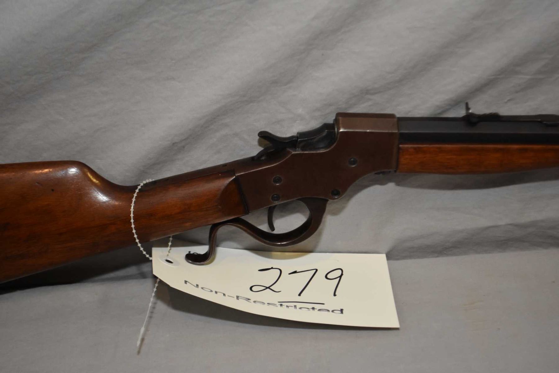 Stevens Model Favorite .22 Long Rifle Cal Single Shot Rolling Block ...