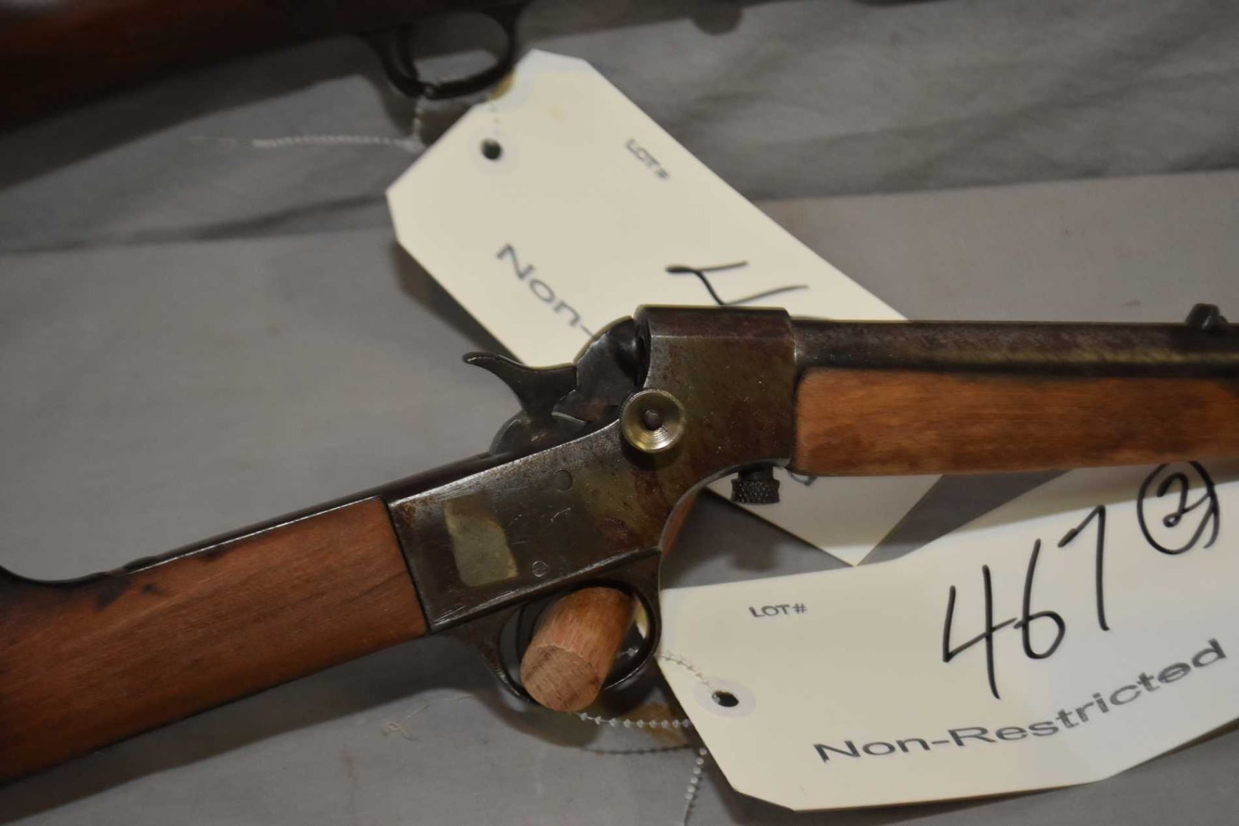 Lot of Two Firearms : Remington Model 6 .32 Rimfire Cal Single Shot ...