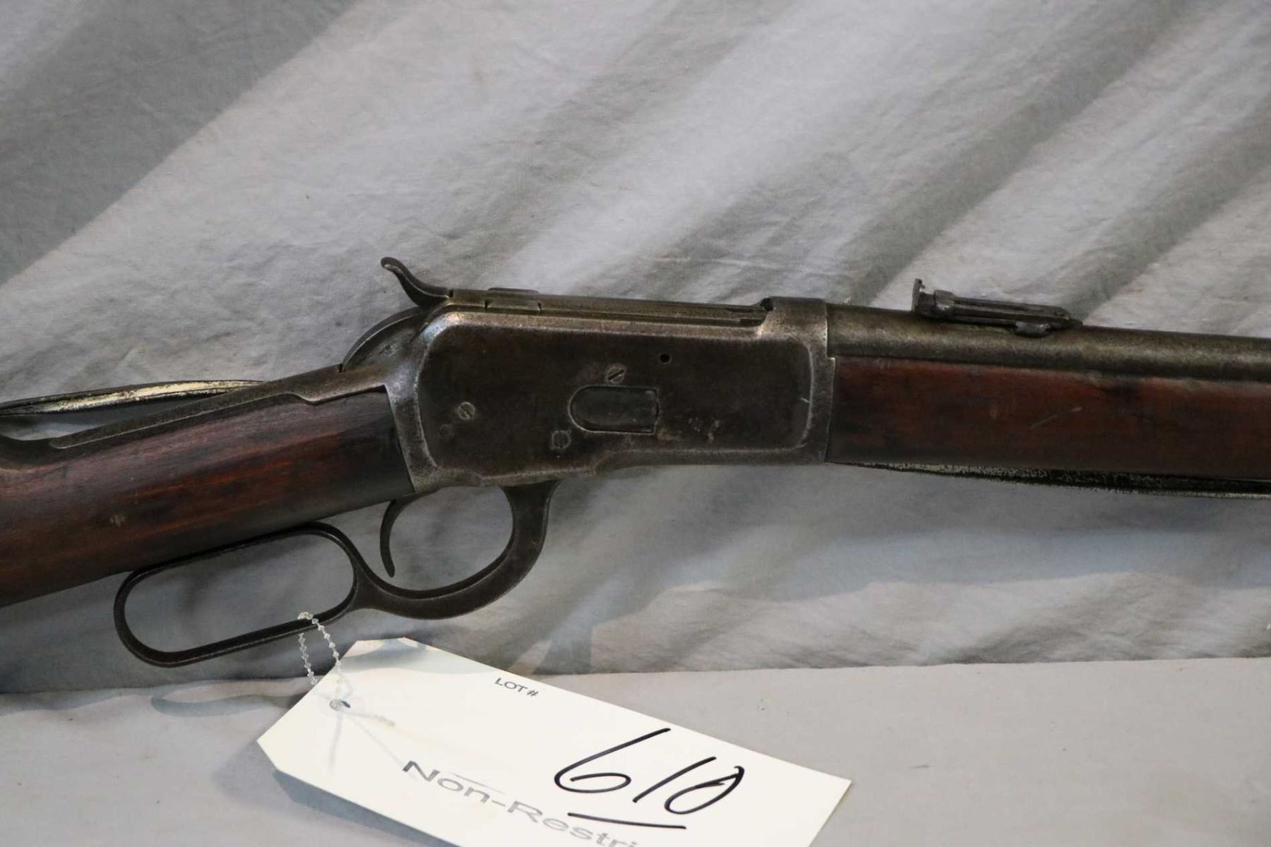 Winchester Model 1892 25 20 WCF Cal Lever Action Saddle Ring Carbine Winchester Model 1892 25 20 WCF Cal Lever Action Saddle Ring Carbine