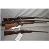 Image 1 : Lot of Four Firearms : Savage Model 3 C .22 LR Cal Single Shot Bolt Action Rifle w/ 26" bbl [ pitted