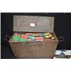 Image 1 : Wooden ammunition box of approximately 360 assorted .12 gauge rounds, mostly plastic