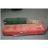 Image 1 : Three vintage metal ammunition boxes in graduated sizes