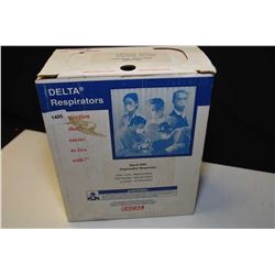 New in box Delta Racal N95 disposable respirators, 20 count