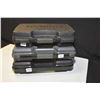 Image 1 : Three hard plastic pistol cases