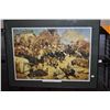 Image 1 : Framed print "92nd Highlanders at the battle of Kandahar"