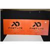 Image 1 : Two First Lift double sided promotional signs