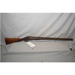 James & Reynolds side X side 12 gauge hinge break shotgun w/ 30  bbl. [ Damask barrel barrel with si