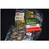 Image 1 : Four 50 count boxes of .25 automatic including two Winchester brand, both full, PMC full box, Reming