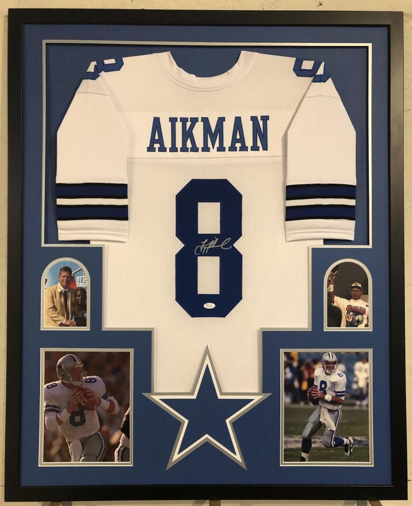 troy aikman autographed jersey