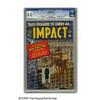 Image 1 : Impact #1 Gaines File pedigree 6/12 (EC, 1955) CG