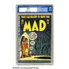 Image 1 : Mad #1 (EC, 1952) CGC VF/NM 9.0 Off-white to whit