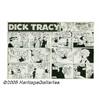 Image 1 : Chester Gould - Dick Tracy Sunday Comic Strip Ori