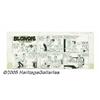 Image 1 : Chic Young Studio - Blondie Sunday Comic Strip wi
