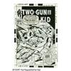 Image 1 : Dick Ayers - Two-Gun Kid #90 Cover Original Art (