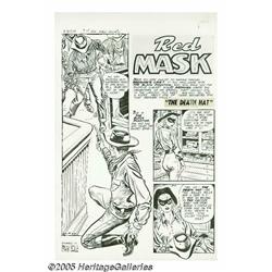 Frank Bolle - Red Mask #44 Complete 7-page Story 