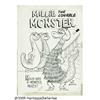 Image 1 : Bill Woggon - Millie the Lovable Monster #2 Cover