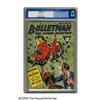 Image 1 : Bulletman #8 (Fawcett, 1942) CGC VF 8.0 Off-white