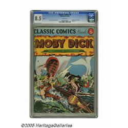 Classic Comics #5 Moby Dick (Gilberton, 1943) CGC