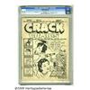 Image 1 : Crack Comics #1 Ashcan Edition (Quality, 1940) CG