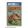 Image 1 : Plastic Man #19 (Quality, 1949) CGC NM 9.4 Cream 