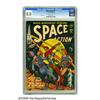 Image 1 : Space Action #1 (Ace, 1952) CGC VF 8.0 Off-white 