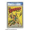 Image 1 : Speed Comics #41 (Harvey, 1946) CGC VF- 7.5 Light