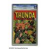 Image 1 : Thun'da #1 (Magazine Enterprises, 1952) CGC VF 8.