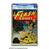 Image 1 : Flash Comics #25 (DC, 1942) CGC FN+ 6.5 Cream to 