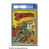 Image 1 : Superman #5 (DC, 1940) CGC VF- 7.5 Cream to off-w