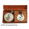 Image 2 : Mickey Mouse Pocket Watch with Original Fob and B