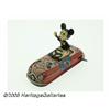 Image 2 : Mickey Mouse The Driver Toy Car with Box (Marx, 1