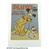 Image 1 : Pluto the Pup Linen-Like Book (#894) (Whitman, 19