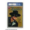 Image 1 : Zorro #8 File Copy (Dell, 1960) CGC NM 9.4 Cream 