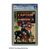 Image 1 : Captain America #100 (Marvel, 1968) CGC NM 9.4 Of
